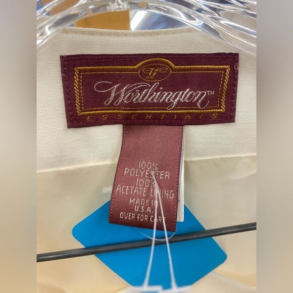 Worthington Sz 12/14 Ivory Suit - Picture 4 of 4